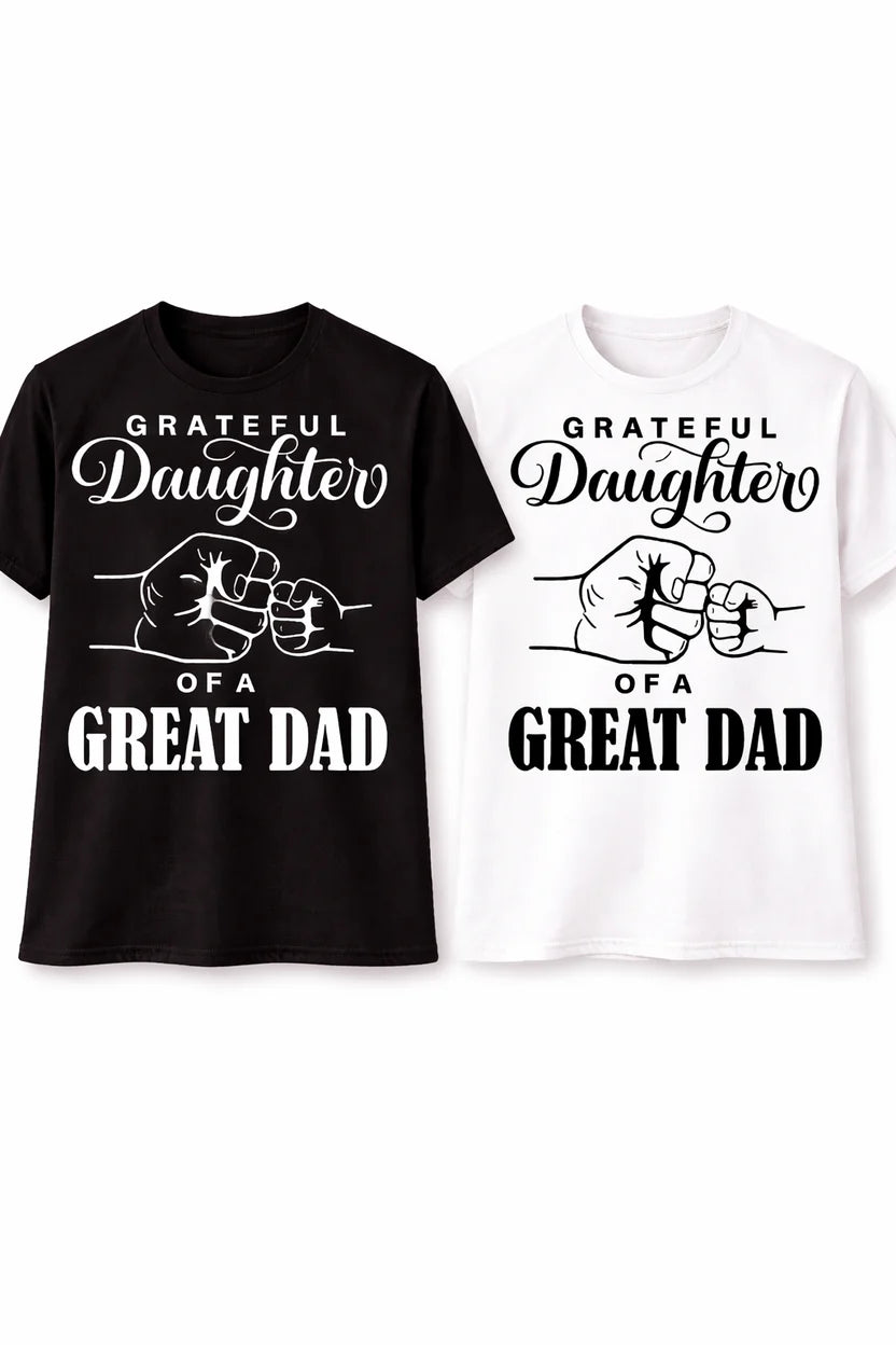 Grateful Daughter of a Great Dad (GDD) Tee Duo Bundle