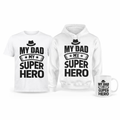 My Dad My Superhero (MD) Classic Gratitude Apparel Bundle