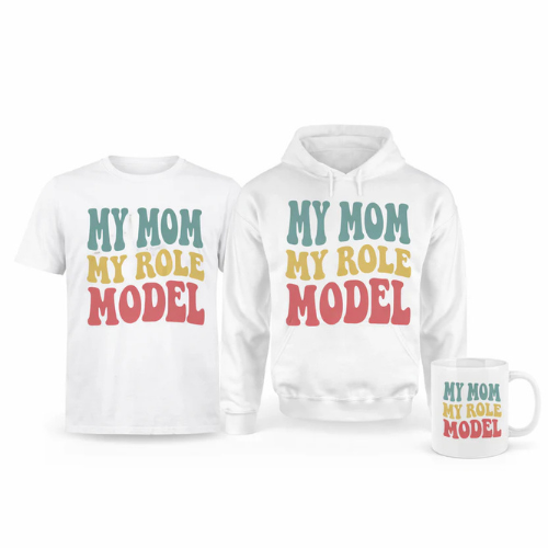 My Mom My Role Model Classic Gratitude Apparel Bundle