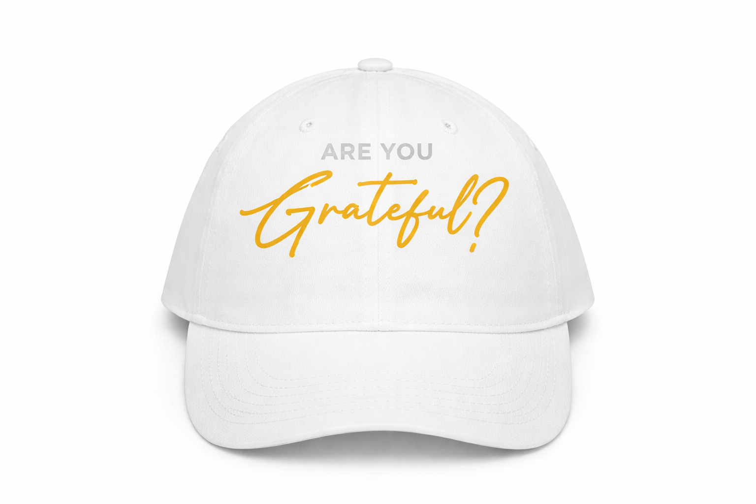 Are You Grateful? (GRF) Classic Dad Hat (Yupoong 6245CM)