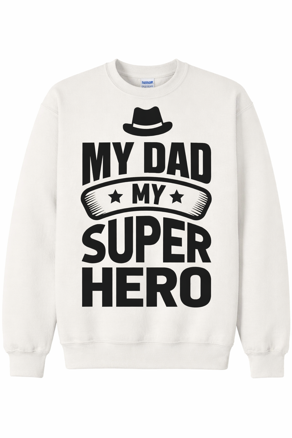 My Dad My Superhero (MD) Youth Sweatshirt (Gildan 18000B)